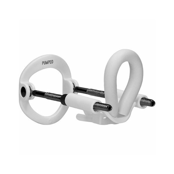 Il pene estende l'ingrandimento del pene bianco