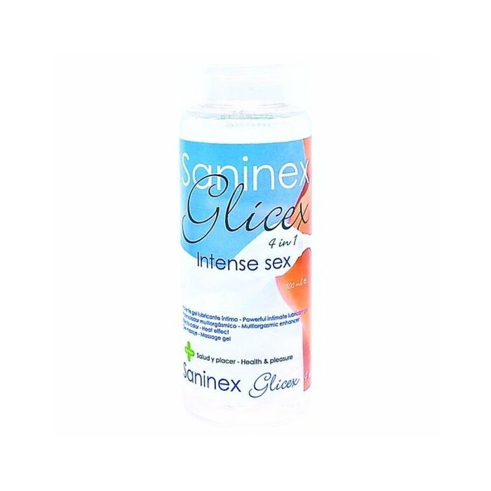 Lubrificante Saninex extra glicex 4 in 1 sesso intenso 100 ml