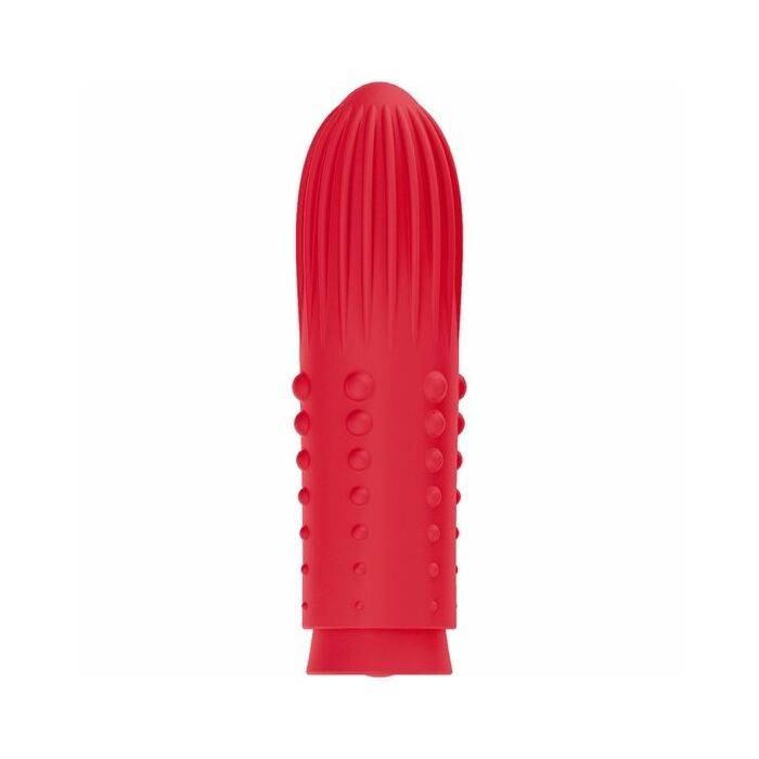 Lush proiettile turbo ricaricabile in silicone - rosso