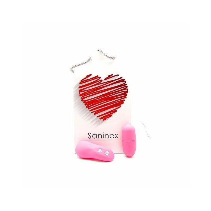 Vibratore Saninex uovo wireles rosa