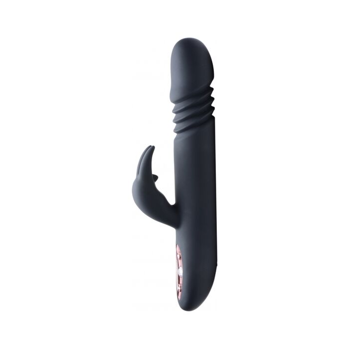 Royal rabbits bunny thrust - vibrador rampante 10 velocidades - negro