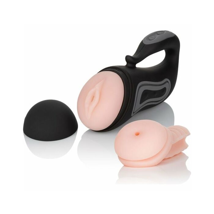 Masturbatore vaginale / ano vibrante grip-n-stroke
