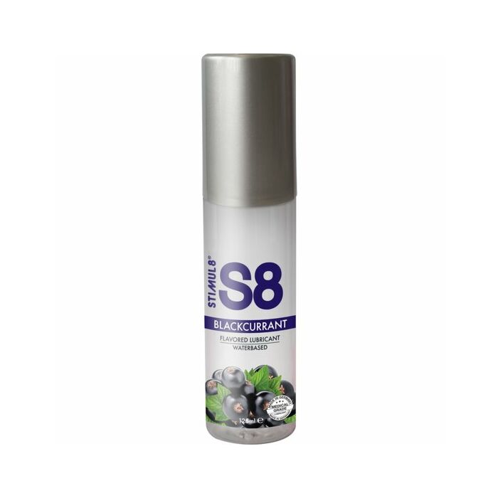 Lubrificante S8 flavour 125 ml - ribes nero