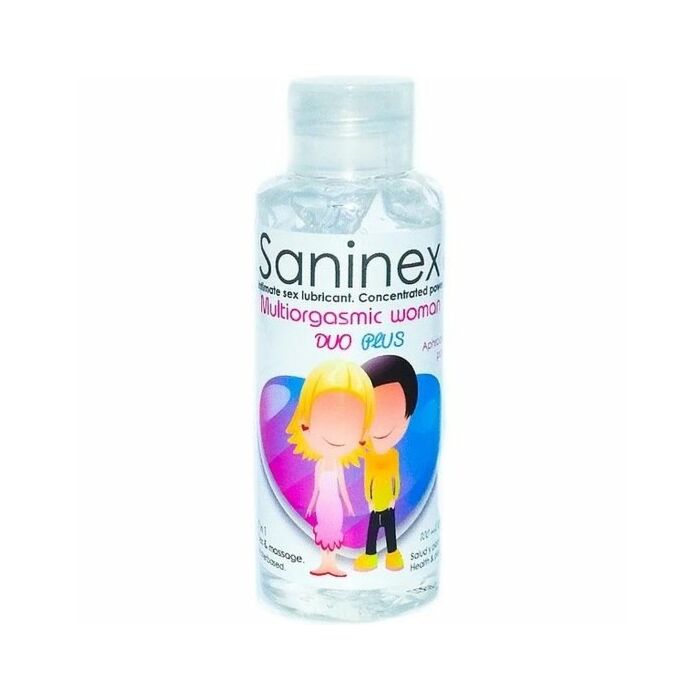 Duo donna multiorgasmico Saninex più 100 ml