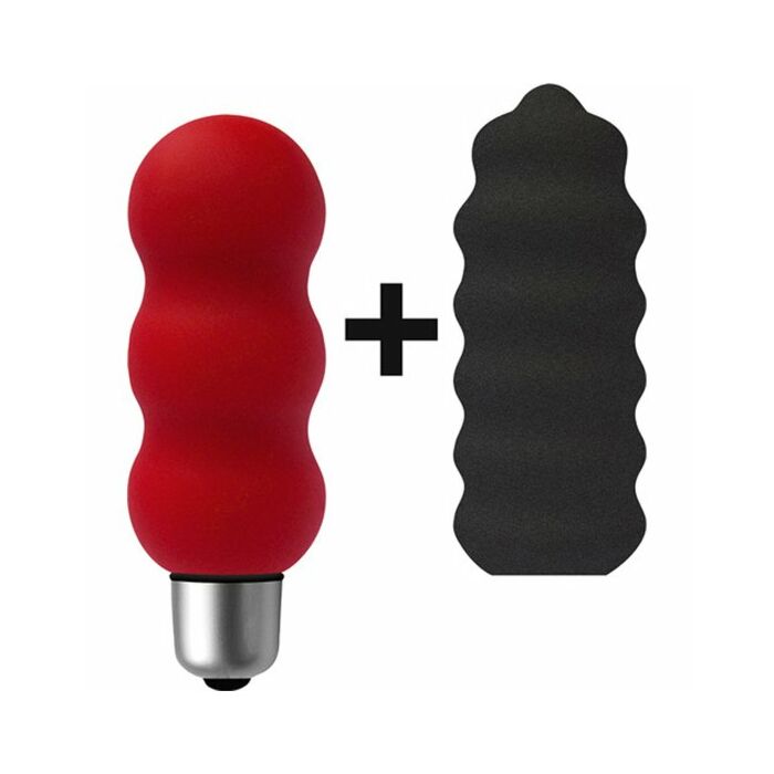 Joystick per micro stimolatore giroscopico con cover rosse e nere