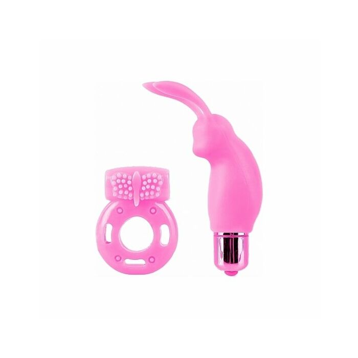 Kit vibratore per coppie - rosa