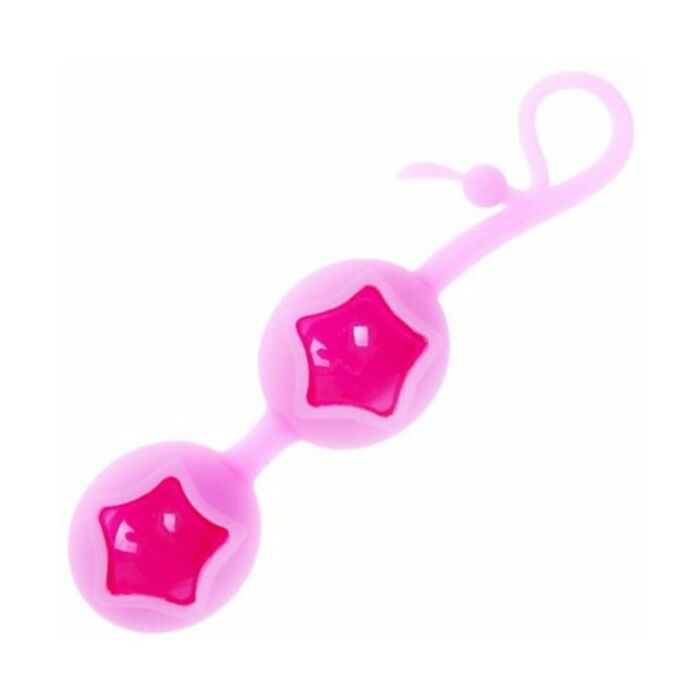 Simpatiche palline lila love in silicone