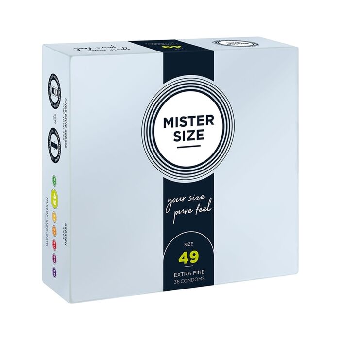 Mister size 49 (36 pack) - extra fino