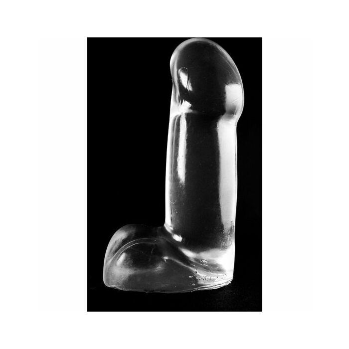 Dildo patryk cristallo scuro - trasparente