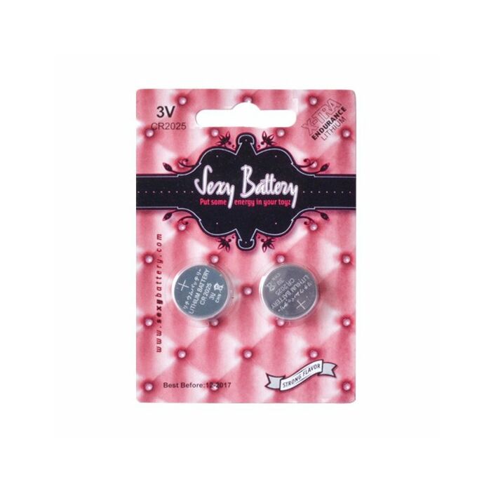 Batteria sexy cr2025 3v 2 uds