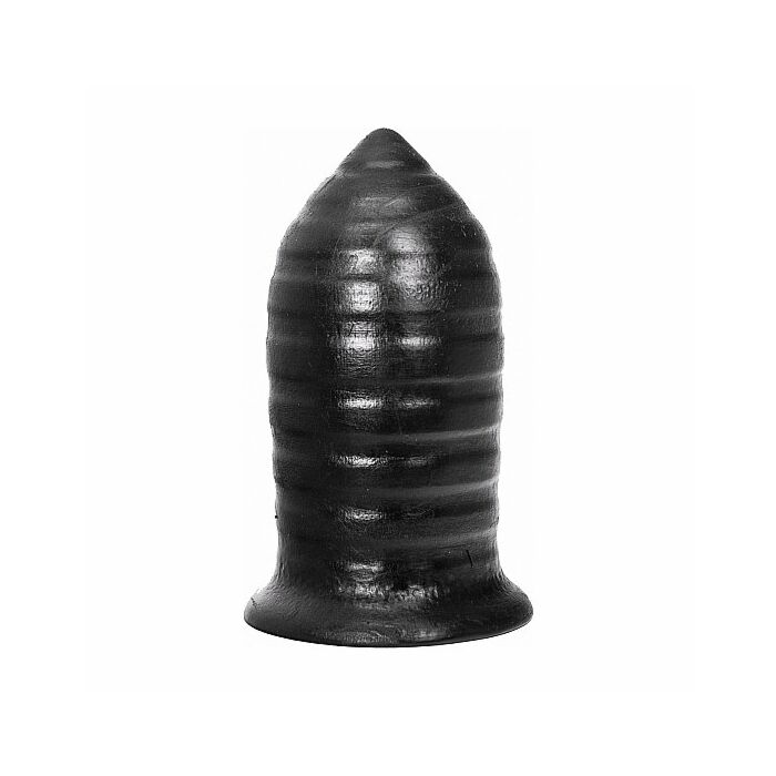 Tutto nero plug anale 16cm