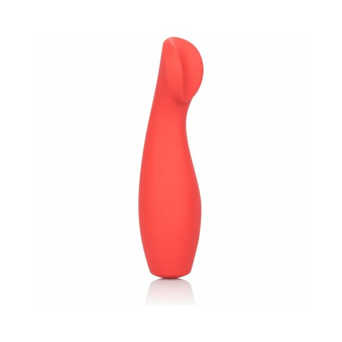 Stimolatore in silicone rosso fuoco - rosso
