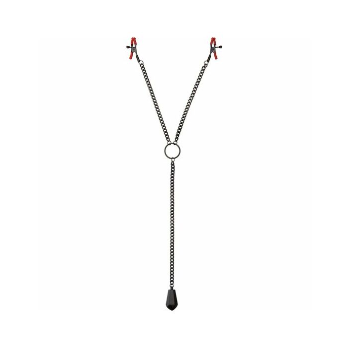 Catena a clip per capezzoli ponderati