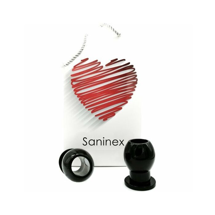 Collegamento Saninex - plug orgásmico tunel negro