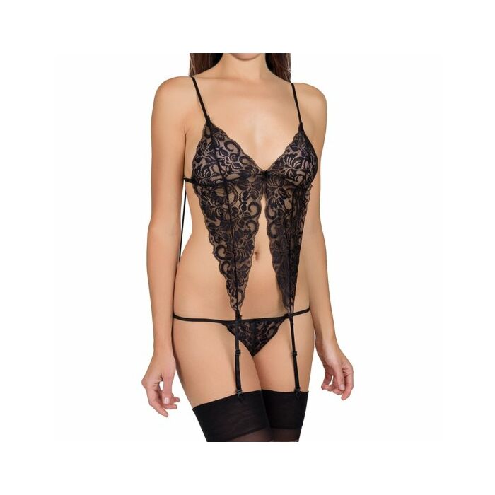 Babydoll nero pioggia nero