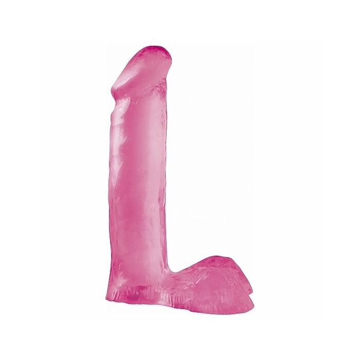 Pene gelatina Basix 17 cm rosa