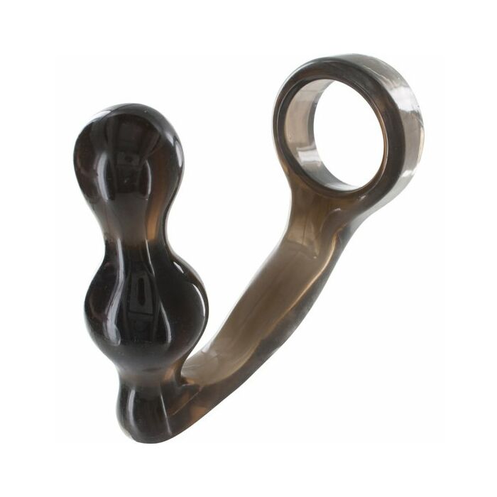 Spina di forza lavoro con anello per pene grigio