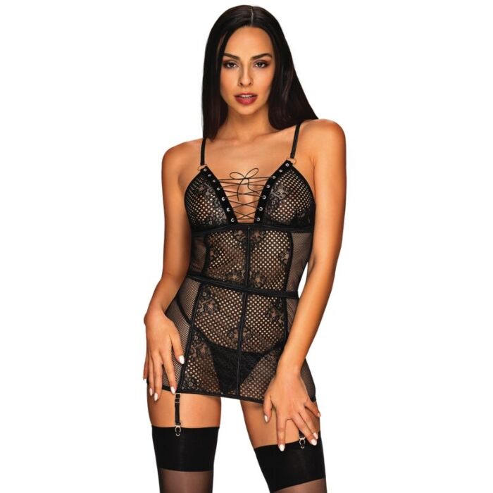 Charme Lace Chemise ->