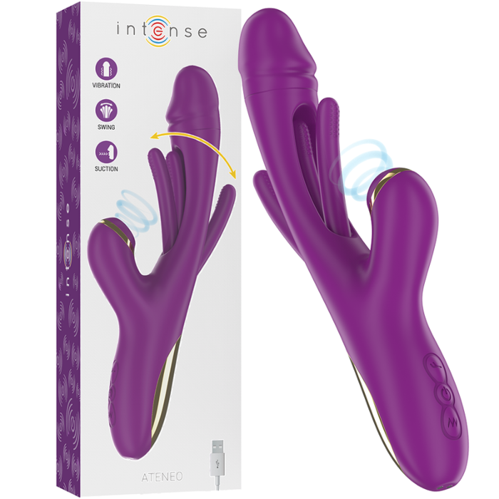 Vibratore Lingua Intenso Viola