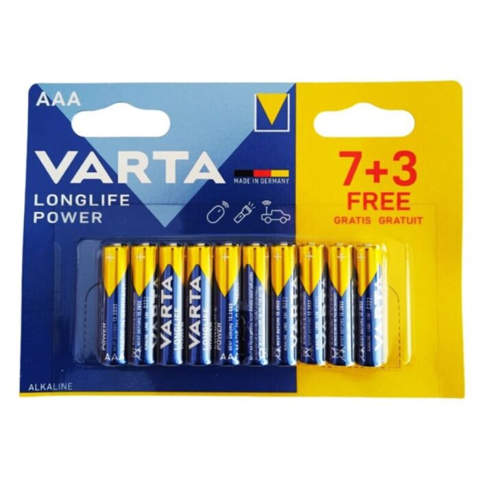 Batterie Varta Longlife AAA x10