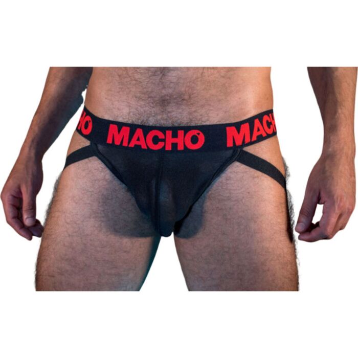 Jock Macho XL Nero/Rosso