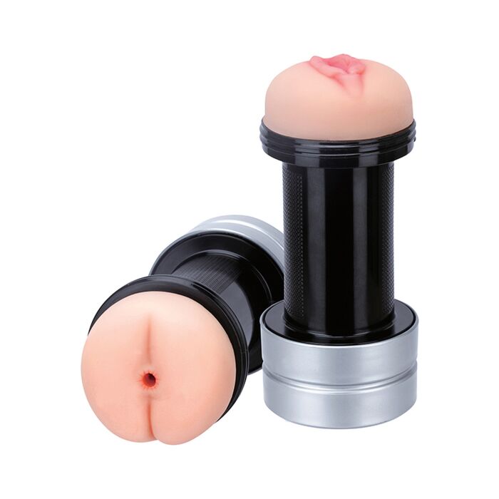 Duo Piacere Reale - Masturbatore 2 in 1