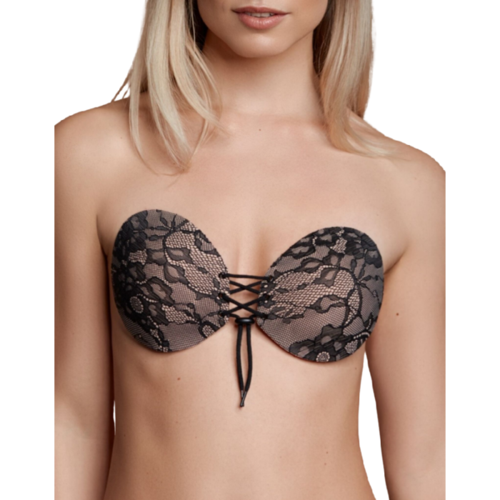 Reggiseno adesivo in pizzo senza spalline