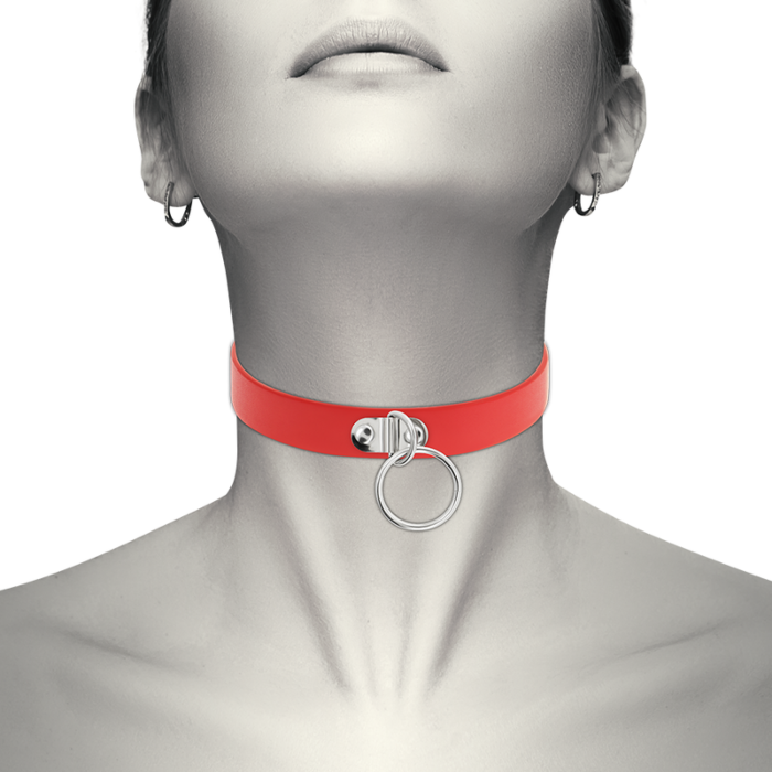 Collana Rouge Chic in Ecopelle Vegana - Accessorio Sensuale