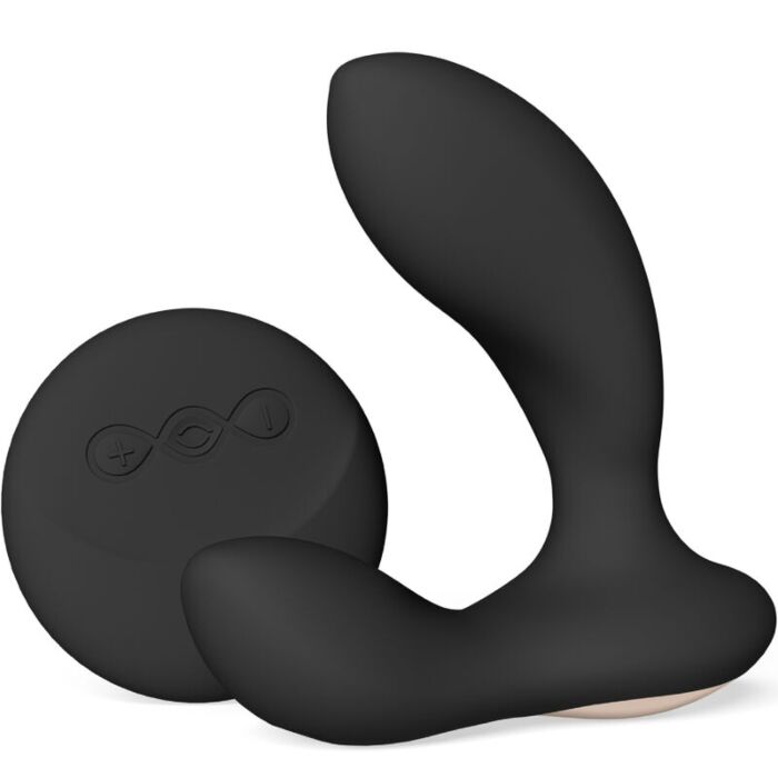 Massaggiatore P-spot con telecomando - Nero