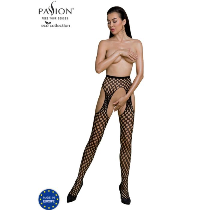 Bodystocking Eco Passion Nero