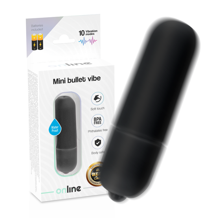 Mini Bullet Vibrante Nera