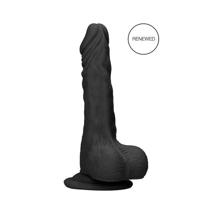 Dildo Nero con Palline dAcciaio