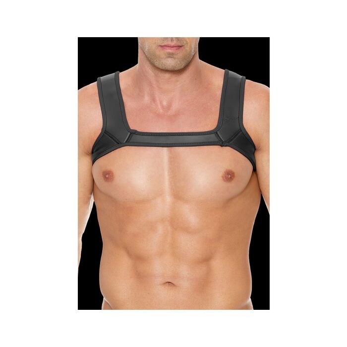 Fondina per cani in neoprene nero