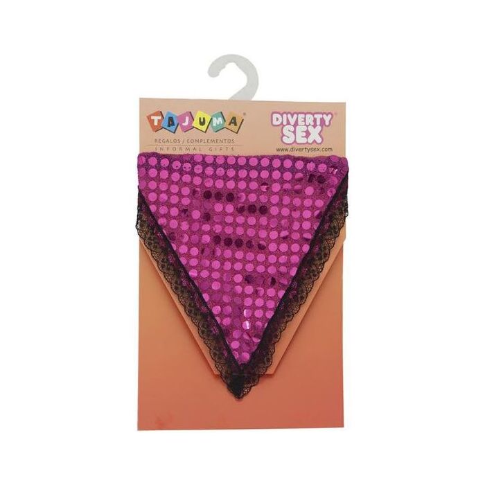 Tanga luminoso fucsia