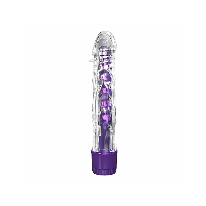 Vibratore metallico Mr. twister con custodia - viola