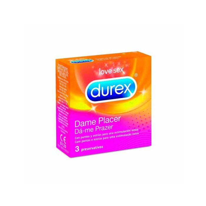 Durex mi dà piacere 3 pezzi