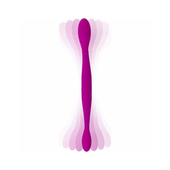 Dildo doppio Infinity con vibrazione - rosa