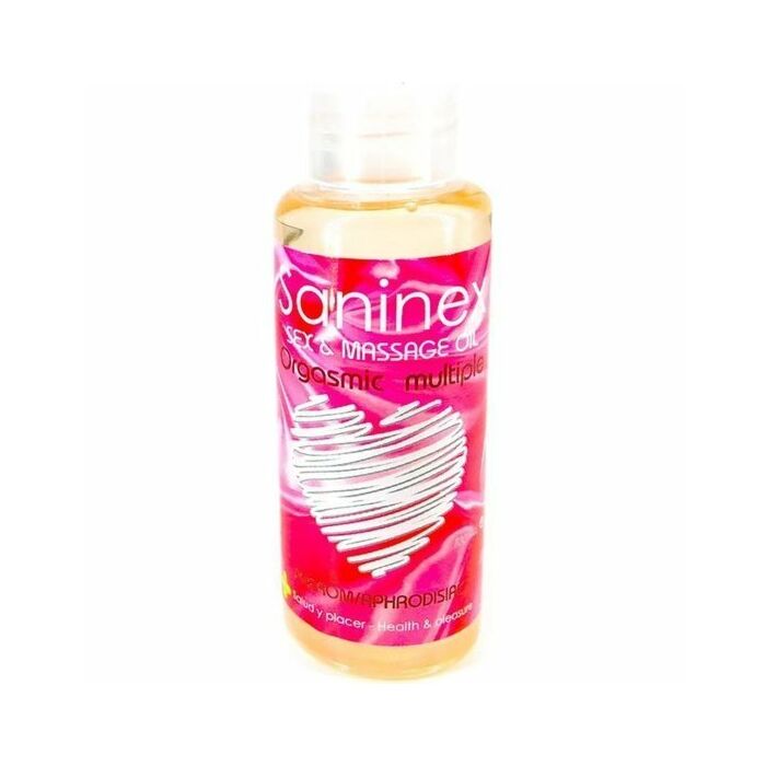 Sesso e massaggio con olio orgasmico multiplo 100ml