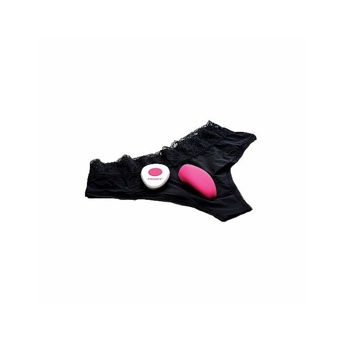 Divertenti slip a proiettile vibrante 10x con telecomando - rosa