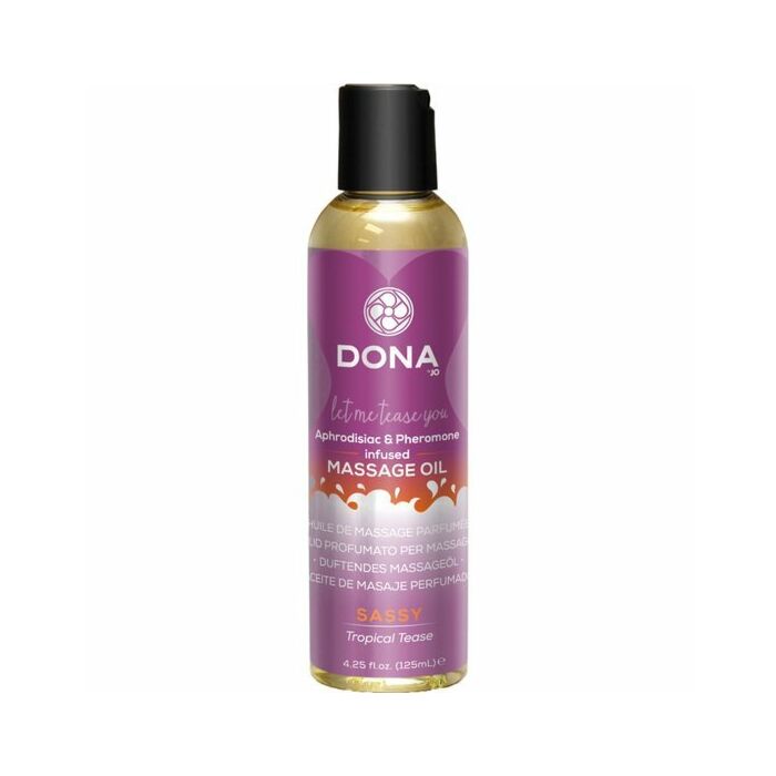 Dona olio da massaggio sassy 120 ml