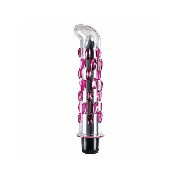 Dildo in vetro numero 19 ghiaccioli rosa