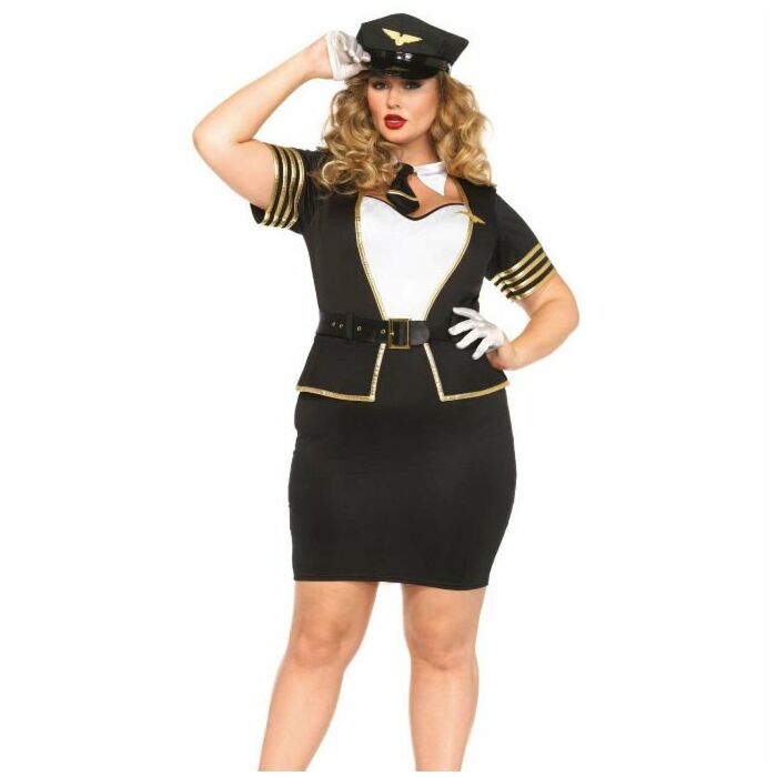 Leg avenue flight pilot plus size 1x / 2x