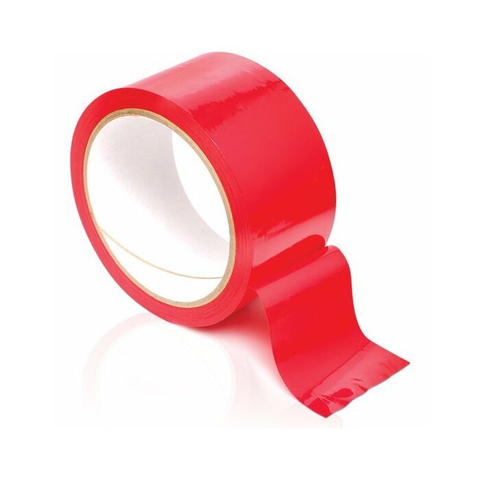 Fetish fantasy cinta para bondage roja