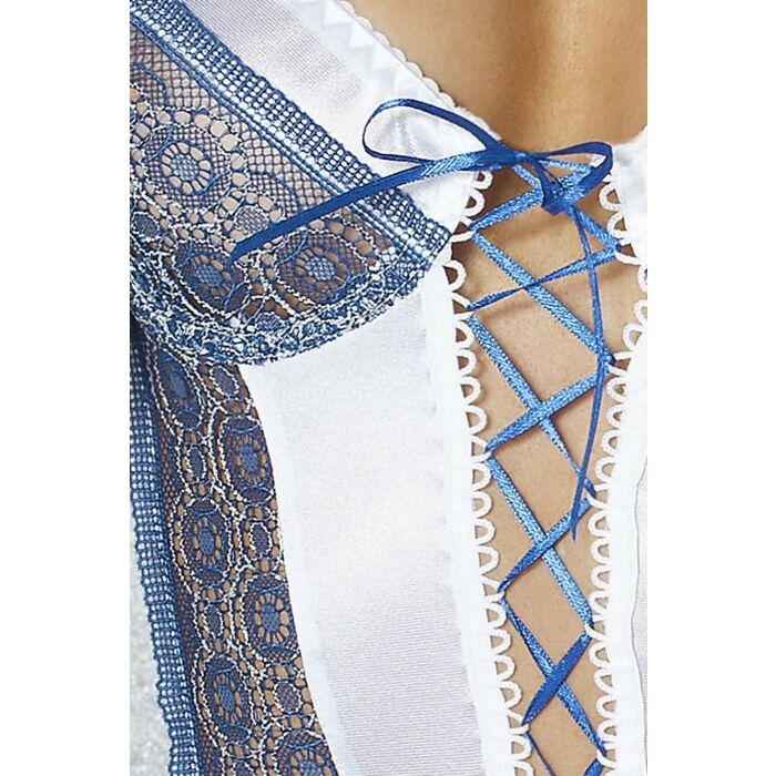 Camicia e perizoma bianco Passion eleni l / xl