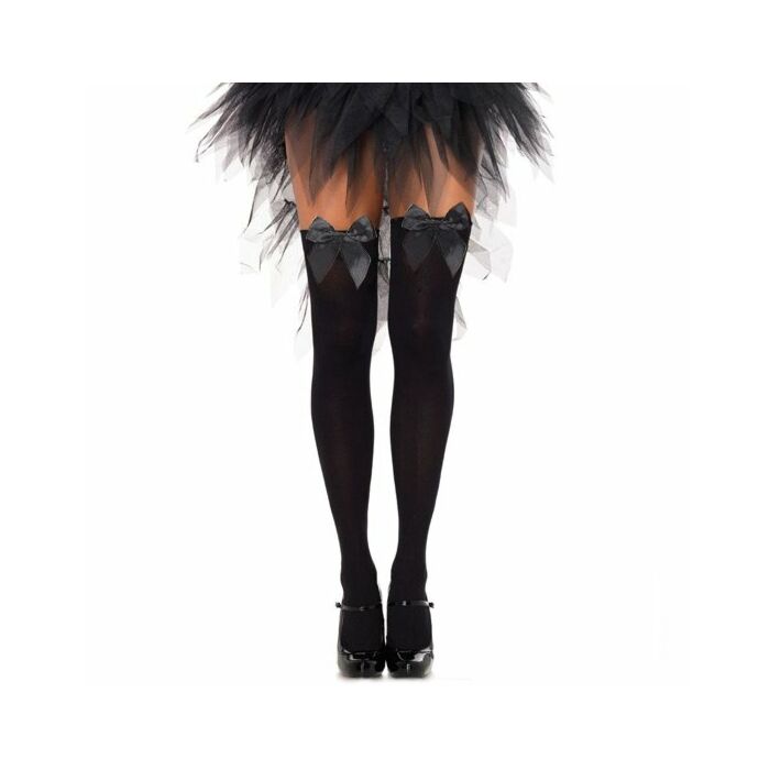 Calze Fiocco Nero Plus