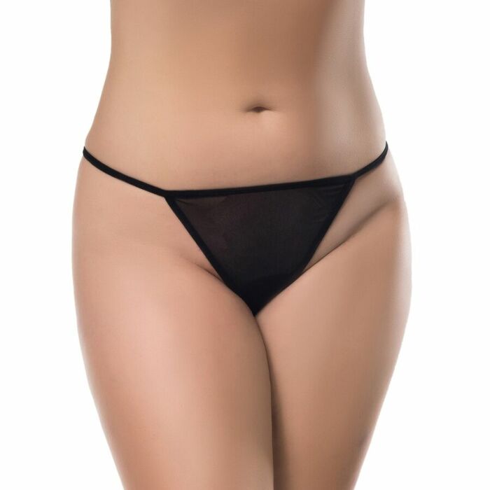 Perizoma intimo Queen con maglie lucide m / m