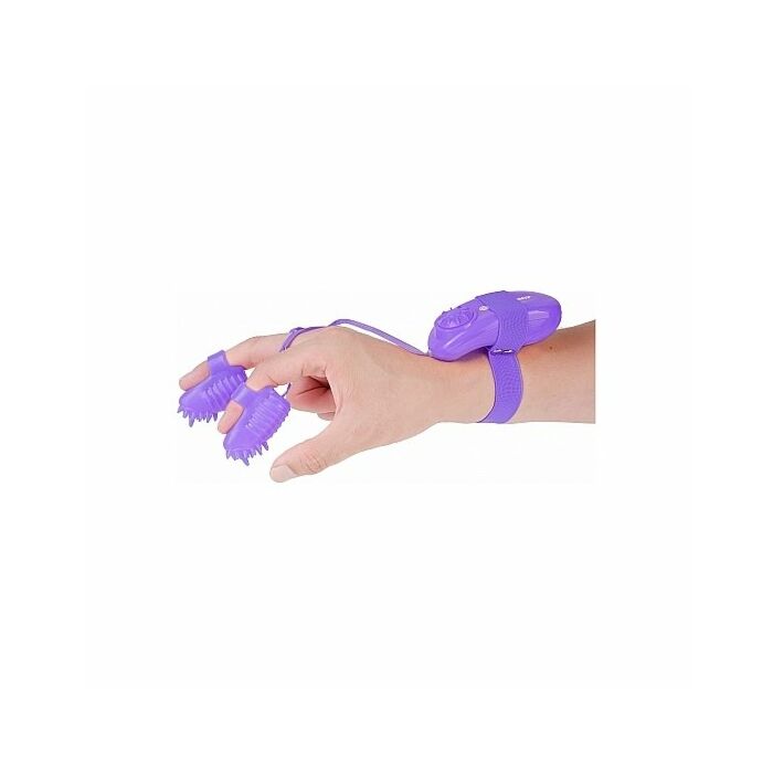 Magic touch finger fun - morado ditale stimolatore