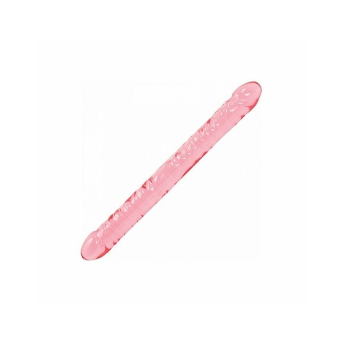 Gelatina doppio pene 45 cm rosa