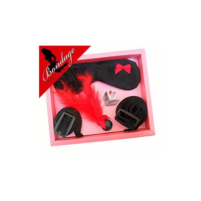 KIT ANTIFACCIA BONDAGE NERO