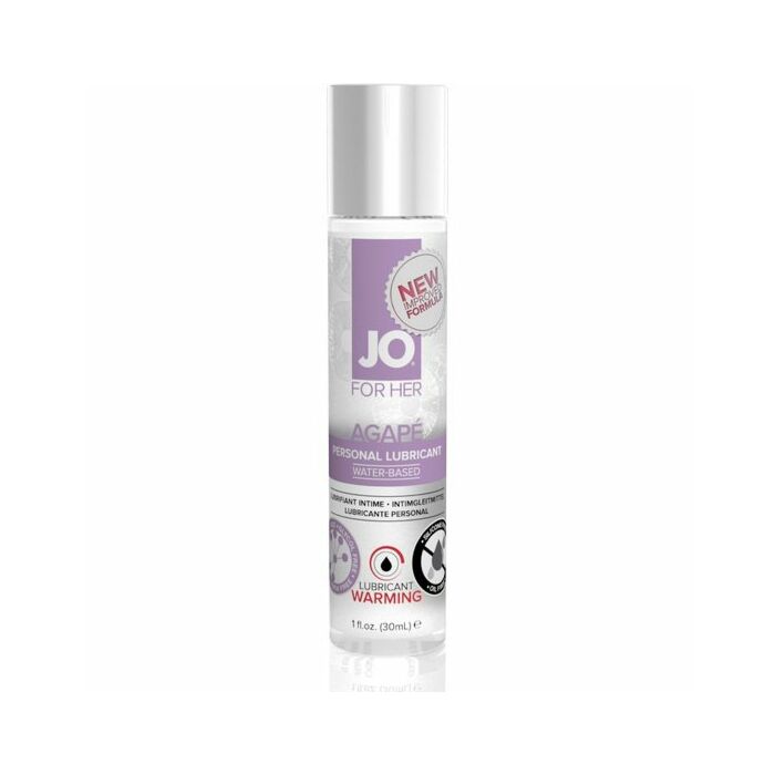 Jo agape lubrificante effetto calore 30 ml